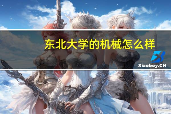 东北大学的机械怎么样
