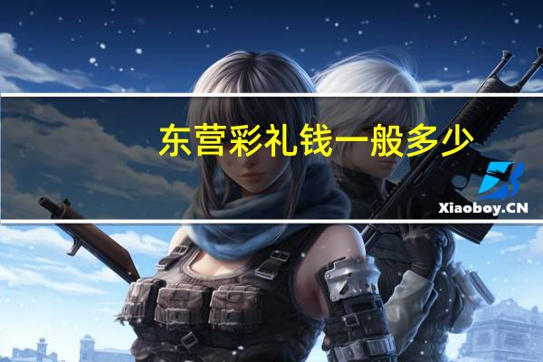 东营彩礼钱一般多少