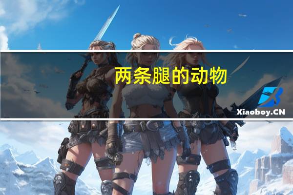 两条腿的动物