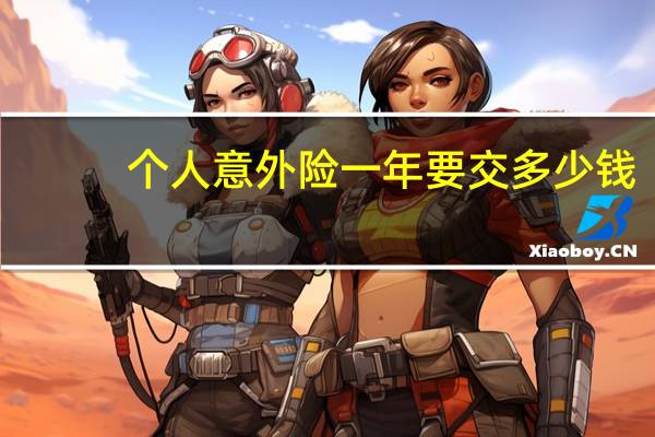 个人意外险一年要交多少钱