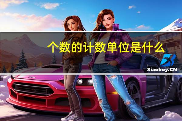 个数的计数单位是什么