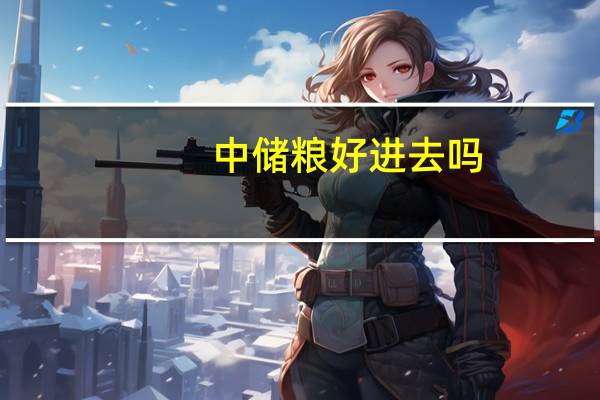 中储粮好进去吗