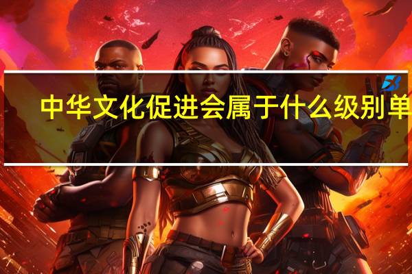 中华文化促进会属于什么级别单位