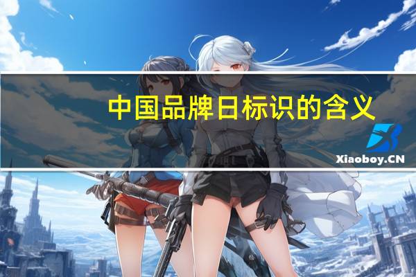 中国品牌日标识的含义