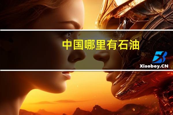 中国哪里有石油