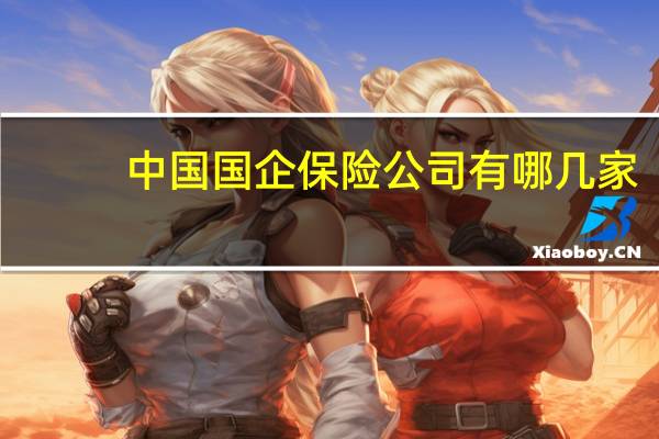 中国国企保险公司有哪几家