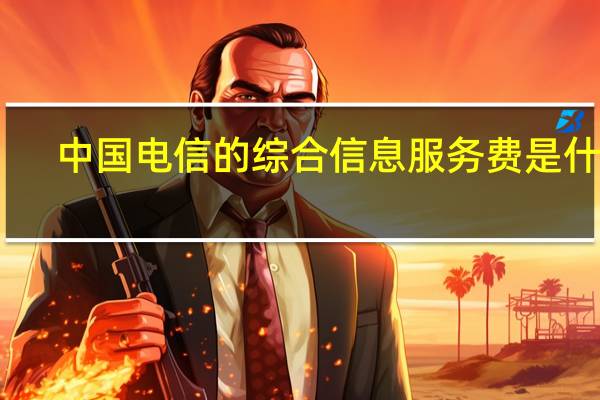 中国电信的综合信息服务费是什么