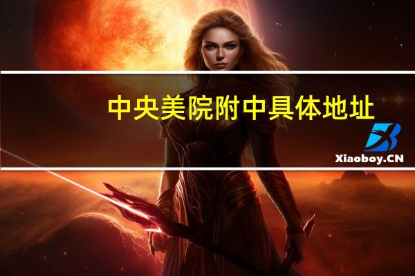 中央美院附中具体地址