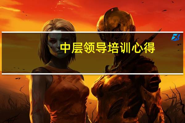中层领导培训心得