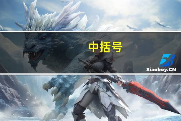 中括号