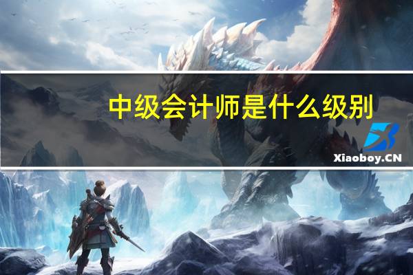 中级会计师是什么级别