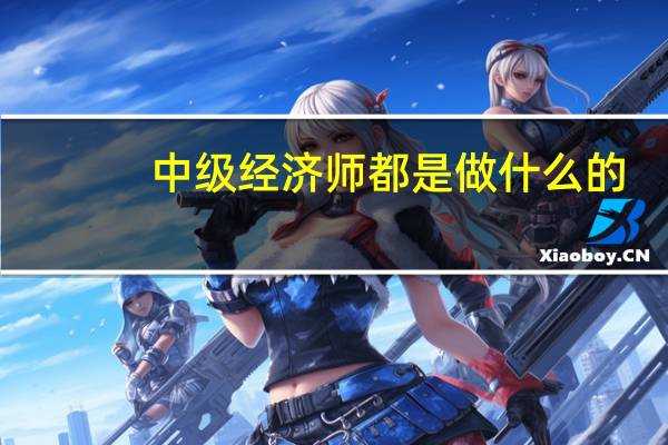 中级经济师都是做什么的