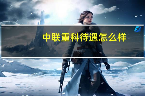 中联重科待遇怎么样