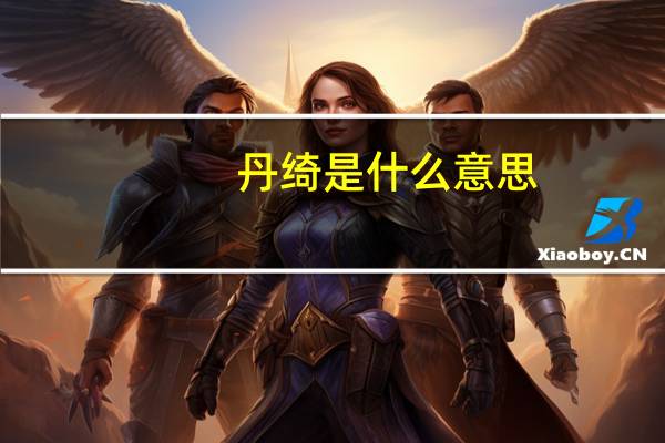 丹绮是什么意思