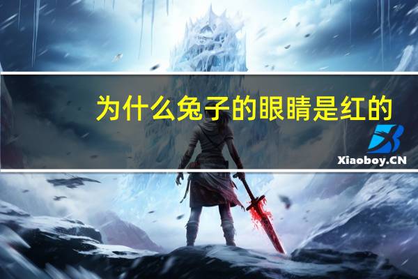 为什么兔子的眼睛是红的