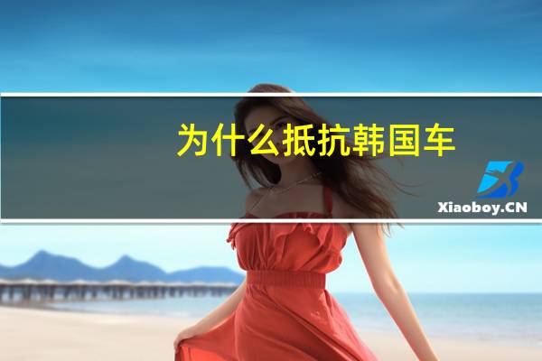 为什么抵抗韩国车
