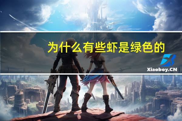 为什么有些虾是绿色的