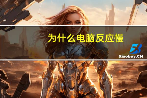 为什么电脑反应慢