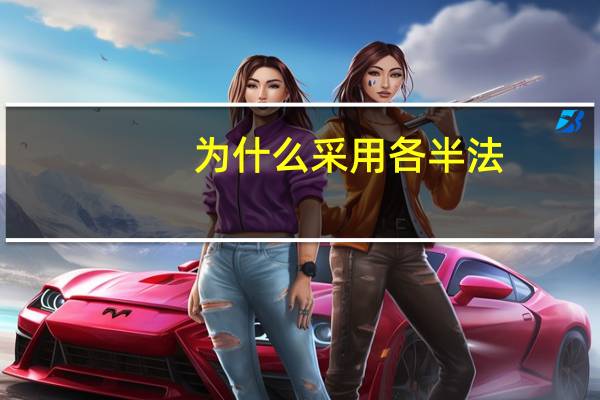 为什么采用各半法