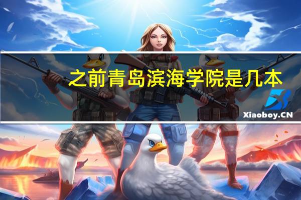之前青岛滨海学院是几本