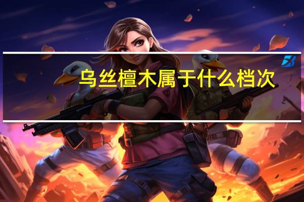 乌丝檀木属于什么档次