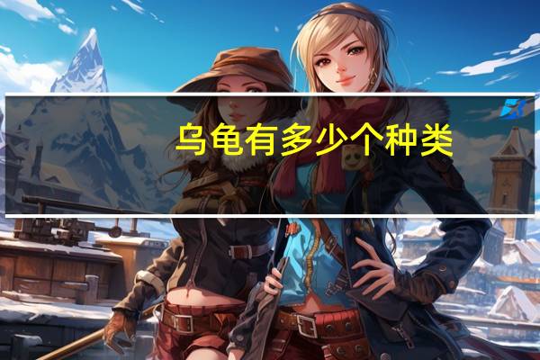乌龟有多少个种类
