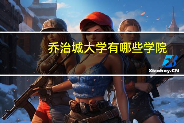 乔治城大学有哪些学院