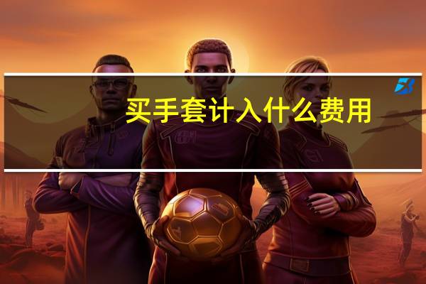 买手套计入什么费用