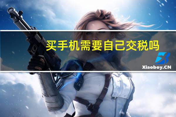 买手机需要自己交税吗