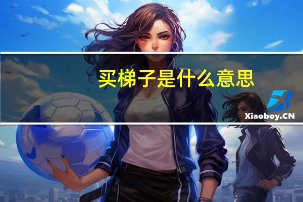 买梯子是什么意思