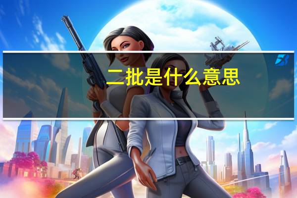 二批是什么意思？