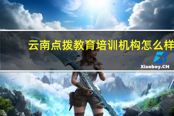 云南点拨教育培训机构怎么样