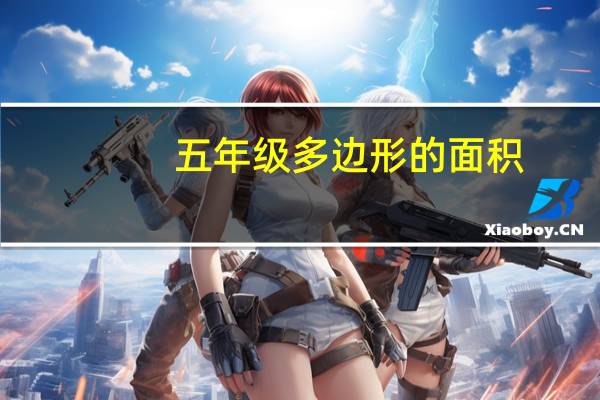 五年级多边形的面积