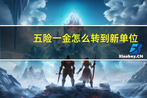 五险一金怎么转到新单位