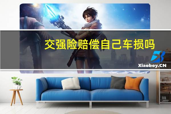 交强险赔偿自己车损吗