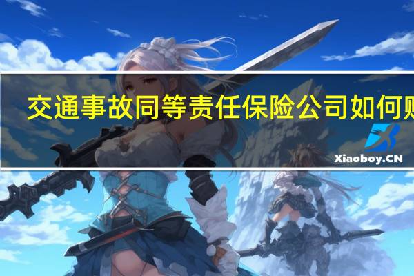 交通事故同等责任保险公司如何赔偿