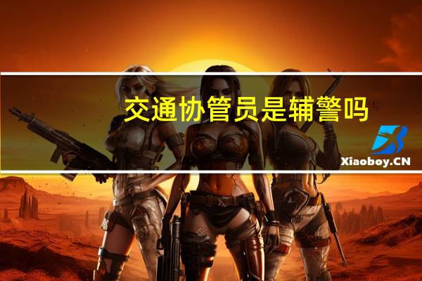 交通协管员是辅警吗