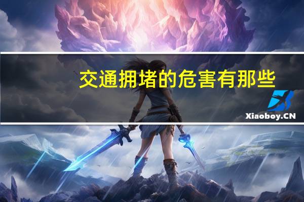 交通拥堵的危害有那些