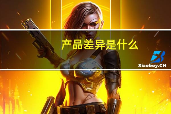 产品差异是什么