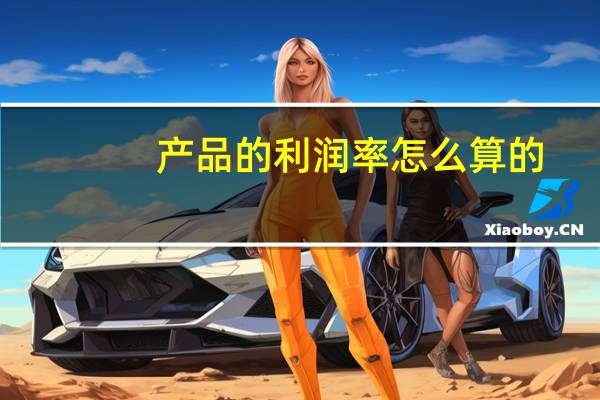 产品的利润率怎么算的