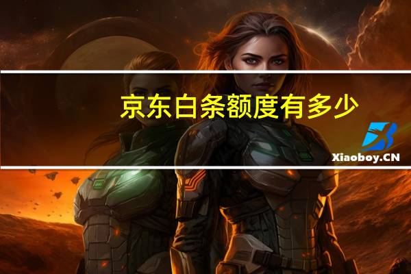 京东白条额度有多少