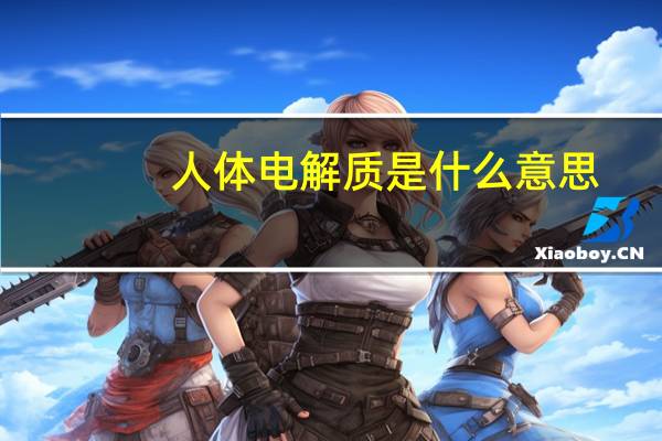 人体电解质是什么意思