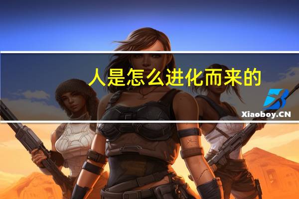 人是怎么进化而来的