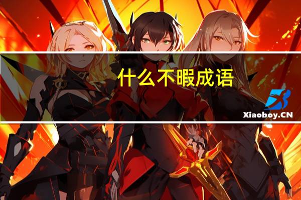 什么不暇成语