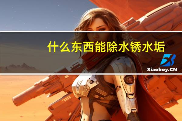 什么东西能除水锈水垢