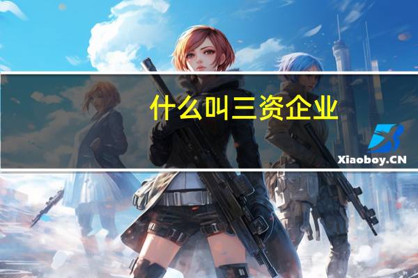 什么叫三资企业