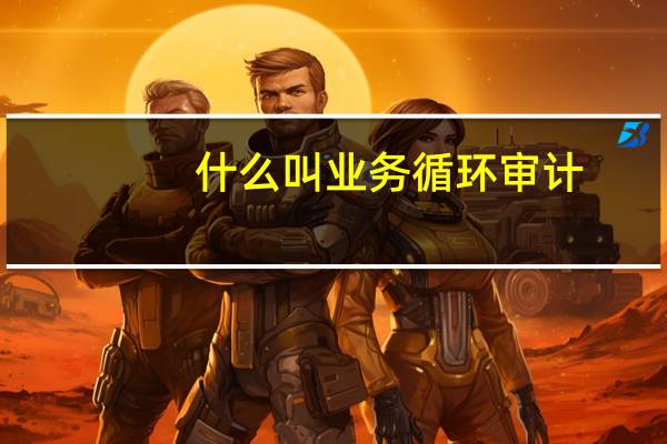 什么叫业务循环审计