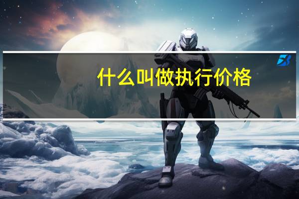 什么叫做执行价格