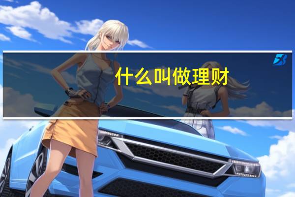 什么叫做理财