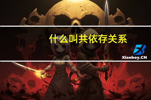 什么叫共依存关系